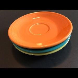 Fiesta Ware Saucers